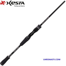 Удилище кастинговое Xesta Black Star 2025 B66M-T Urban Squad длина 1,99м тест 1,5-20гр